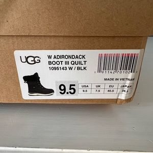 Ugg Adirondack Boot III Quilt